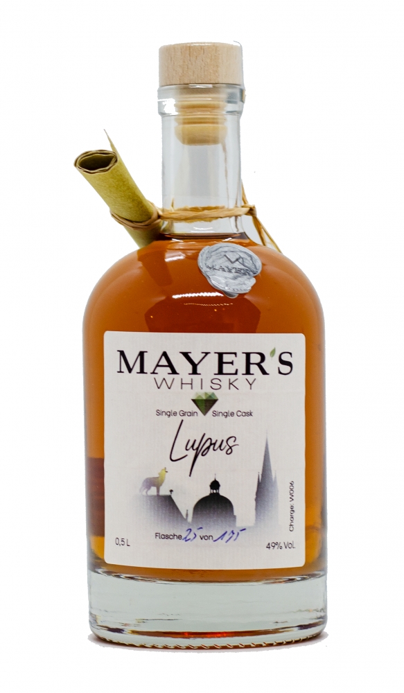 Bild 1 von Lupus Single Grain Mayer's Whisky