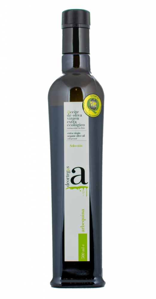 Bild 1 von Olivenöl Arbequina Aceite de Oliva Virgen Extra Ecologico Deortegas