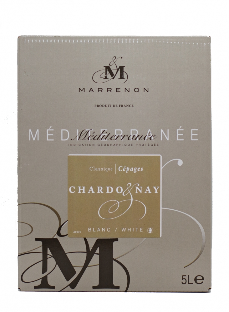 Bild 1 von Chardonnay Classique Cépages Méditerranée  Marrenon, weiß, 5L BiB